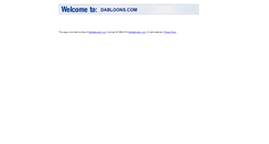 Desktop Screenshot of dabloons.com